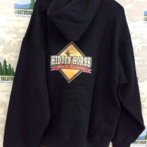 Hidden Horns Sweatshirt - black with full color logo
